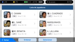 Conta PES mobile 2018 - Outros