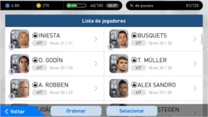 Conta PES mobile 2018 - Outros
