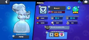 Conta Brawl Stars RARA +35,000 (Passe Ativo)