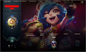 CONTA DE LOL UNRANKED EX PLATINA 1 - League of Legends
