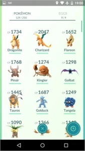 Conta Pokemon GO Level 30 Raros Acima de 1000CP - Pokémon