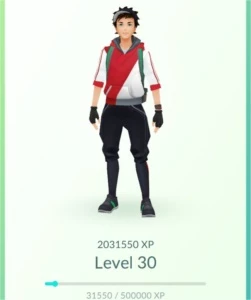 Conta Pokemon GO Level 30 Raros Acima de 1000CP - Pokémon