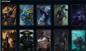 conta de valorant + lol