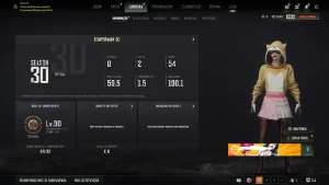 Conta Pubg [ Porgessve M416 halloween +Aug + M24 ]