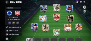 Vendo conta de FC Mobile com GER 117 🔥 Time muito forte e c