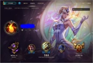 Conta lol - Aproximadamente 900 reais em skins e Gold 4 - League of Legends