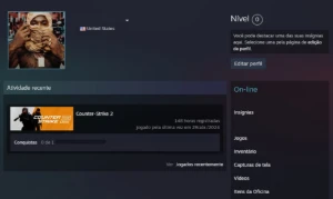 Conta CS2 Level 19 Gamers Club - Counter Strike