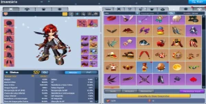 Contra Grand Chase Chase lvl 607 FULL COLECAO CARTA 1360 - Grand Fantasia GF