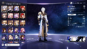 HONKAI STAR RAIL AR 70 + 84 tickets + 65 histórico