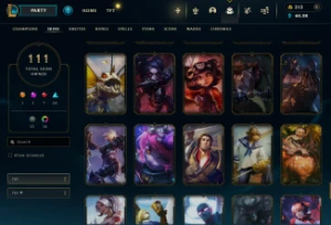 Acc Esmeralda4 60K Essencia Troca Nick Disponivel 111 Skins - League of Legends LOL