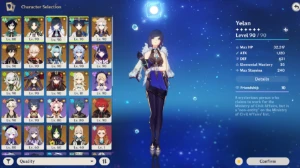 [AR60] Conta Genshin-Banner garantido com 20 T5 +8 armas T5! - Genshin Impact