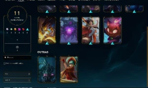 3800 Rp - 21K Ea (11 Skins) Conta League Of Legends LOL