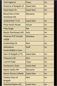 AQW Conta BETA e Void HighLord - Adventure Quest World