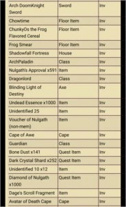 AQW Conta BETA e Void HighLord - Adventure Quest World