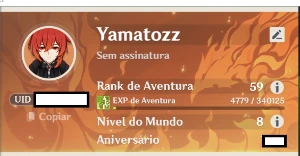 Ar 59 Muito T5 Faz Abismo Easy - Genshin Impact