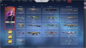 Conta Valorant gold 3 com 8 skins premium