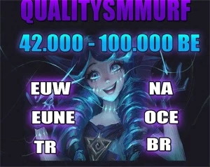 EUW 50K BE Conta LOL League of Legends Sem classificação Não