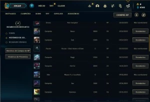 Conta platina 1 com 28 Champs e 3 Skins ( 90 PDL ) - League of Legends LOL