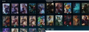 Conta Diamante 1 MMR BOM 240skins - League of Legends LOL