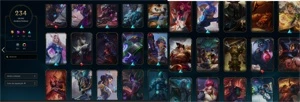 Conta Diamante 1 MMR BOM 240skins - League of Legends LOL