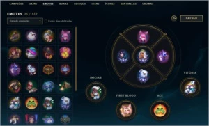 Conta Diamante | Varias Skins | Possui email de criação - League of Legends LOL
