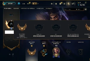 Ouro 2 com 25 Champs e 1 Skin