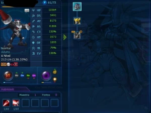 Conta Ladmo Server Omega Endgame - Digimon Masters Online