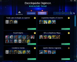 Conta Ladmo Server Omega Endgame - Digimon Masters Online