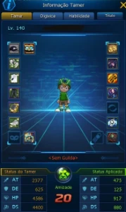 Conta Ladmo Server Omega Endgame - Digimon Masters Online