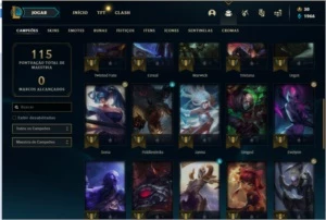 Conta Platina 4 - League of Legends LOL