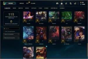 Conta Platina 4 - League of Legends LOL