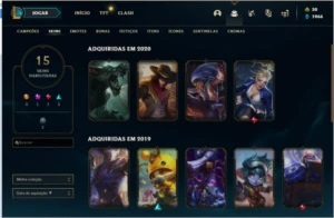 Conta Platina 4 - League of Legends LOL