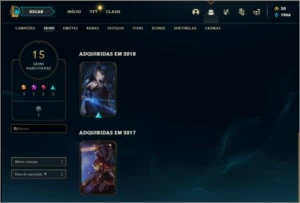 Conta Platina 4 - League of Legends LOL