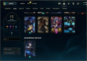 Conta Platina 4 - League of Legends LOL