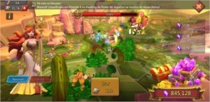 Conta Lords Mobile com 264m de Poder com T4 e 358K de Gemas
