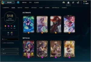 318 Skin   Plat 4 - League of Legends LOL