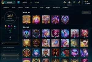 318 Skin   Plat 4 - League of Legends LOL