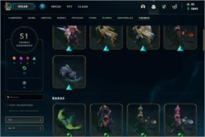 318 Skin   Plat 4 - League of Legends LOL