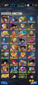 Dragon Ball Legends Conta Avançada