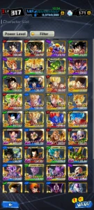 Dragon Ball Legends Conta Avançada