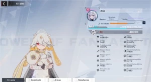 Conta Tower of Fantasy C6 Crow C6 Shiro 48k FC - Outros