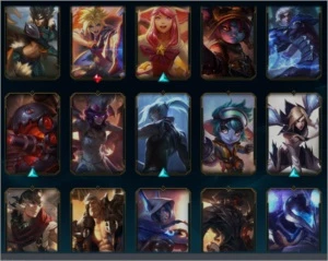 Conta LOL, MMR Platina, 230+ skins, todos os campeões. - League of Legends