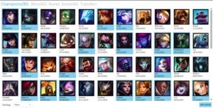 CONTA - PRATA 5 - 90 CHAMPS - 45 SKINS - 3 RUNAS PAGES - League of Legends LOL