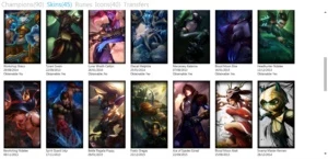 CONTA - PRATA 5 - 90 CHAMPS - 45 SKINS - 3 RUNAS PAGES - League of Legends LOL