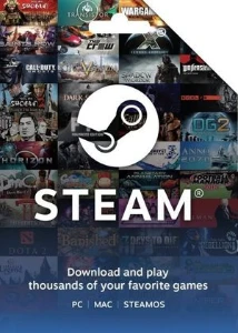 Gift Card R$20 Steam Brasil | Código Digital