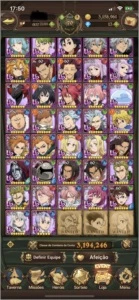 Conta Nanatsu 3.194.246 cc total - global - Outros