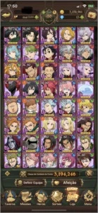 Conta Nanatsu 3.194.246 cc total - global - Outros
