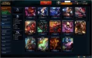 Conta League of Legends Diamante 1 S4 - todos champ 157 skin LOL