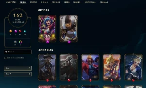 Conta League of Legends S3