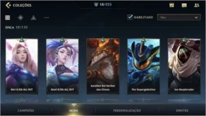 conta wild rift 18 skins 44 champ - League of Legends: Wild Rift LOL WR